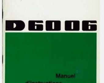 Deutz-6006-Operator-Manual Not in English