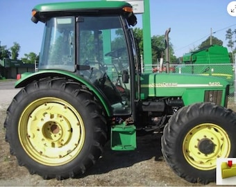 Manual técnico de reparación de tractores John Deere 5220, 5320, 5420 y 5520 (TM2048)