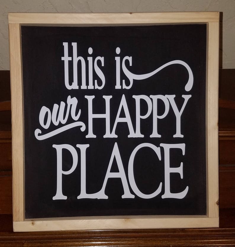 This is Our Happy Place Sign Etsy