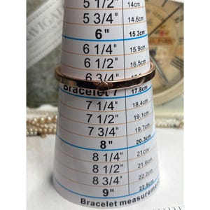 Kate Spade New York Bangle Bracelet Rose Gold Size 7 Heart