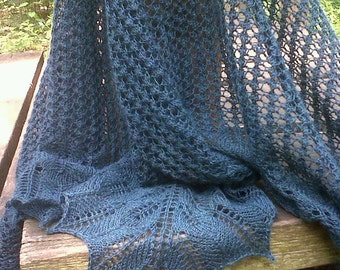 PDF pattern for Paulina lace shawl