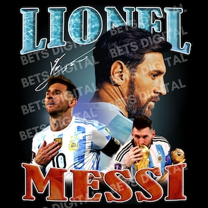 Messi T Shirt Design. Lionel Football, Messi Png, Messi Vektor, messi shirt desing, Bootleg Tee. digital download, Ready To Print