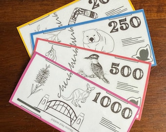 Placeholders - Pippas Play Money