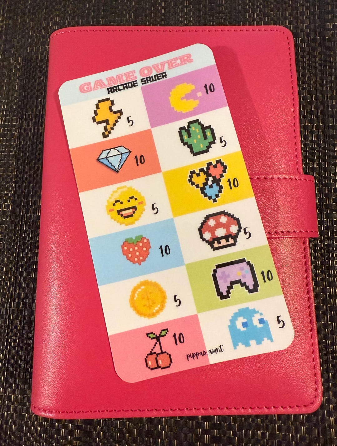 Game Over Arcade Savings Challenge - Etsy