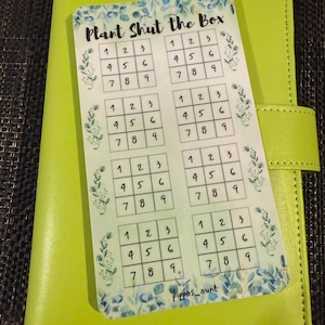 Besparingsuitdaging &#39;Shut the Box Plant&#39;-thema