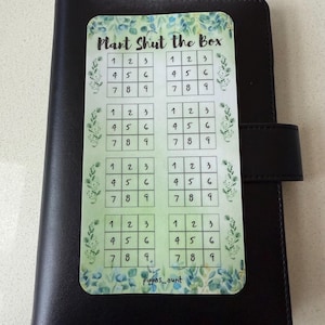 Shut the Box Savings-uitdaging
