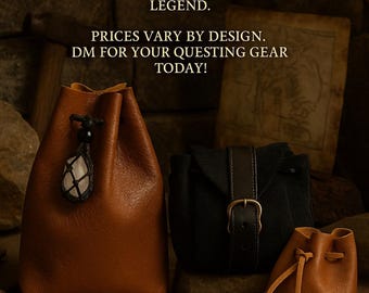 Bolsas de botín personalizadas: bolsas de cuero sintético, tela o cuero