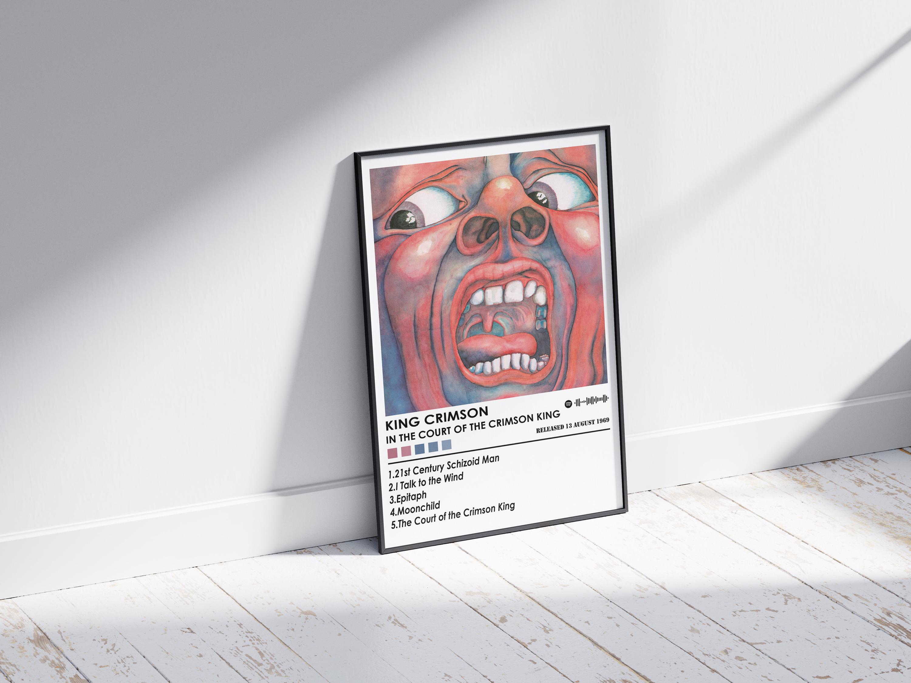 King Crimson Album Cover Poster | Music Wall Art - Etsy