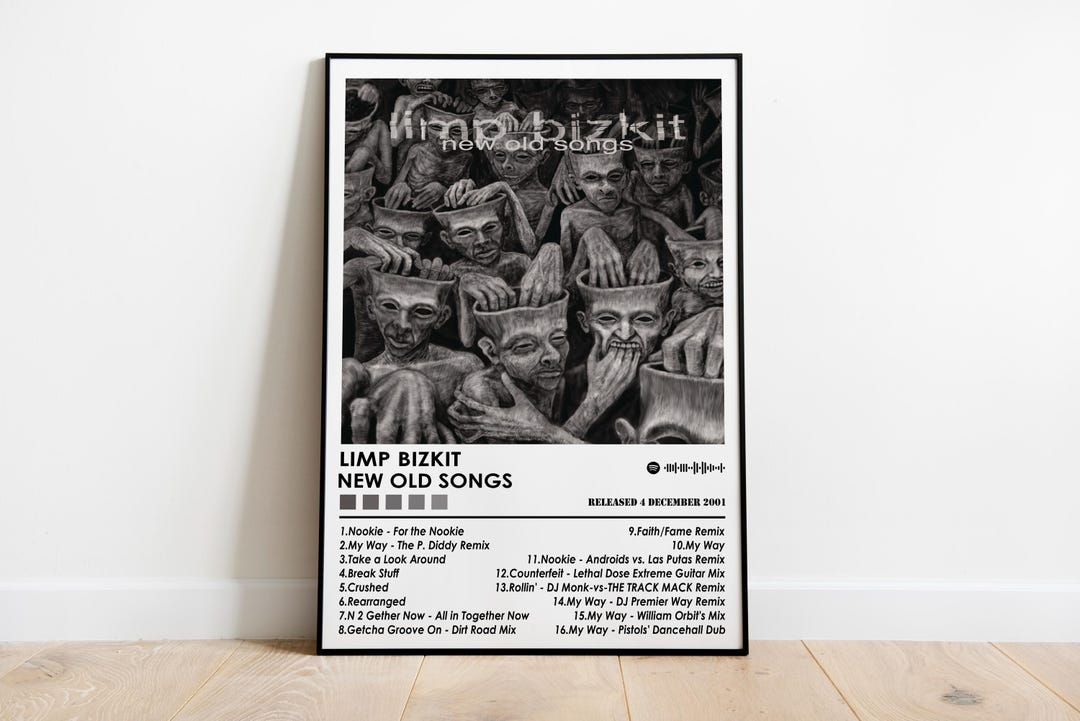 Limp Bizkit Poster Print New Old Songs Album Poster Music