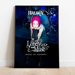Halsey Poster Print |  Music Poster | Album Cover Poster | Wall Decor | Music Gift | Room Decor