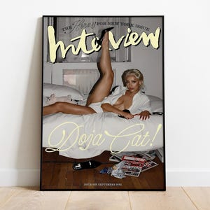 Doja Cat Poster Print |  Music Poster | Album Cover Poster | Wall Decor | Music Gift | Room Decor