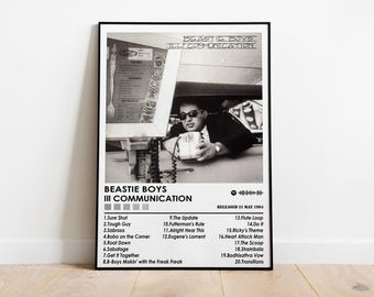 Beastie Boys Ill Communication Album Cover Poster | Matte Print