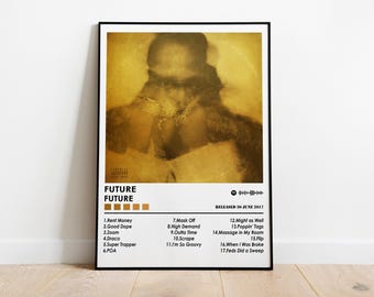 Zukunft Album Cover Poster | Musik-Raum-Dekor