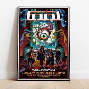 Tool Poster Print |  Music Poster | Album Cover Poster | Wall Decor | Music Gift | Room Decor
