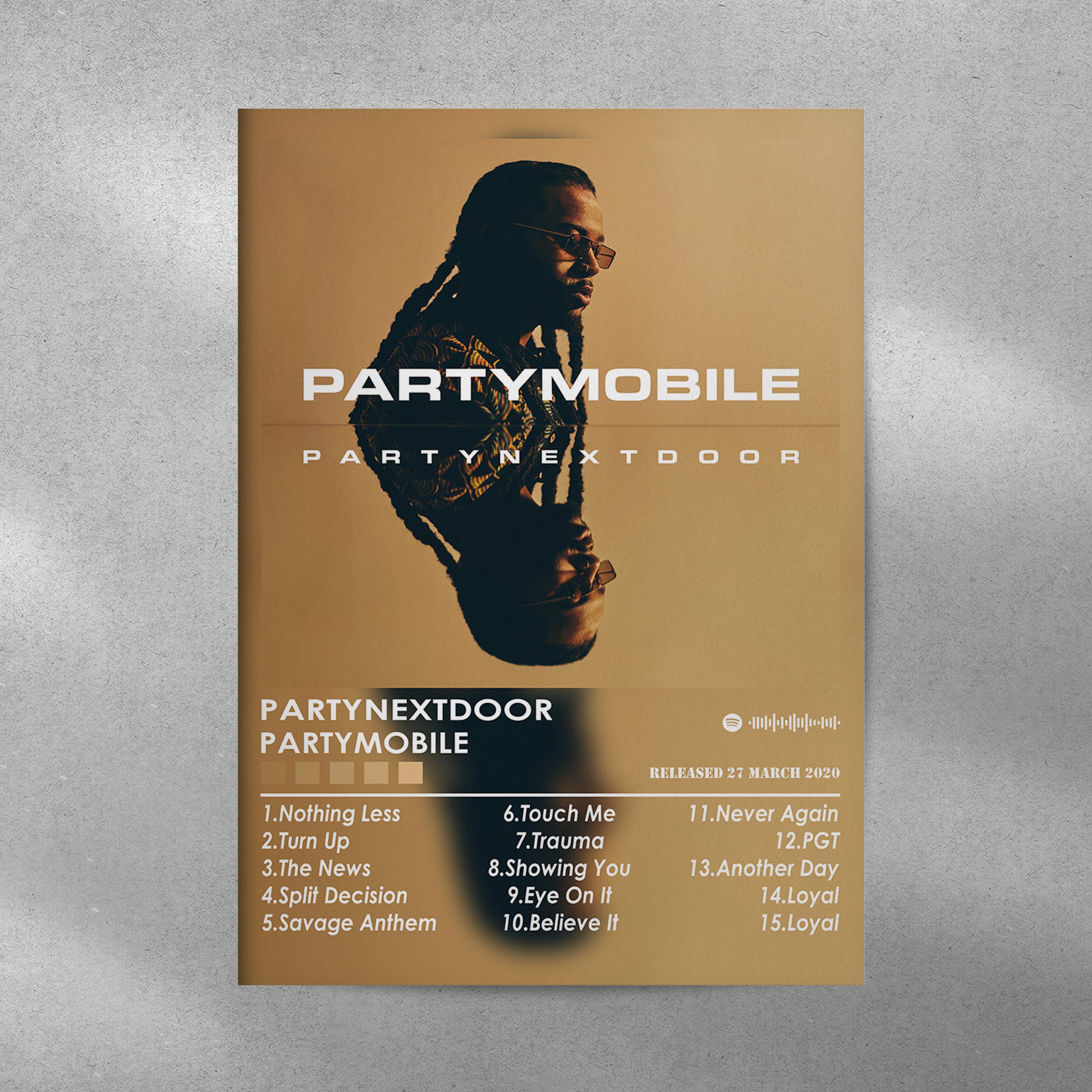 【額縁付き】PARTYNEXTDOOR PARTYMOBILE A2ポスター partynextdoor PARTYNEXTDOOR TWO poster – from 6.95€ | Free