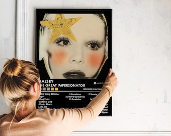 Halsey Hollywood Celebrity Art Poster – 20x30 Inch Pop Art Print, Ready To Hang