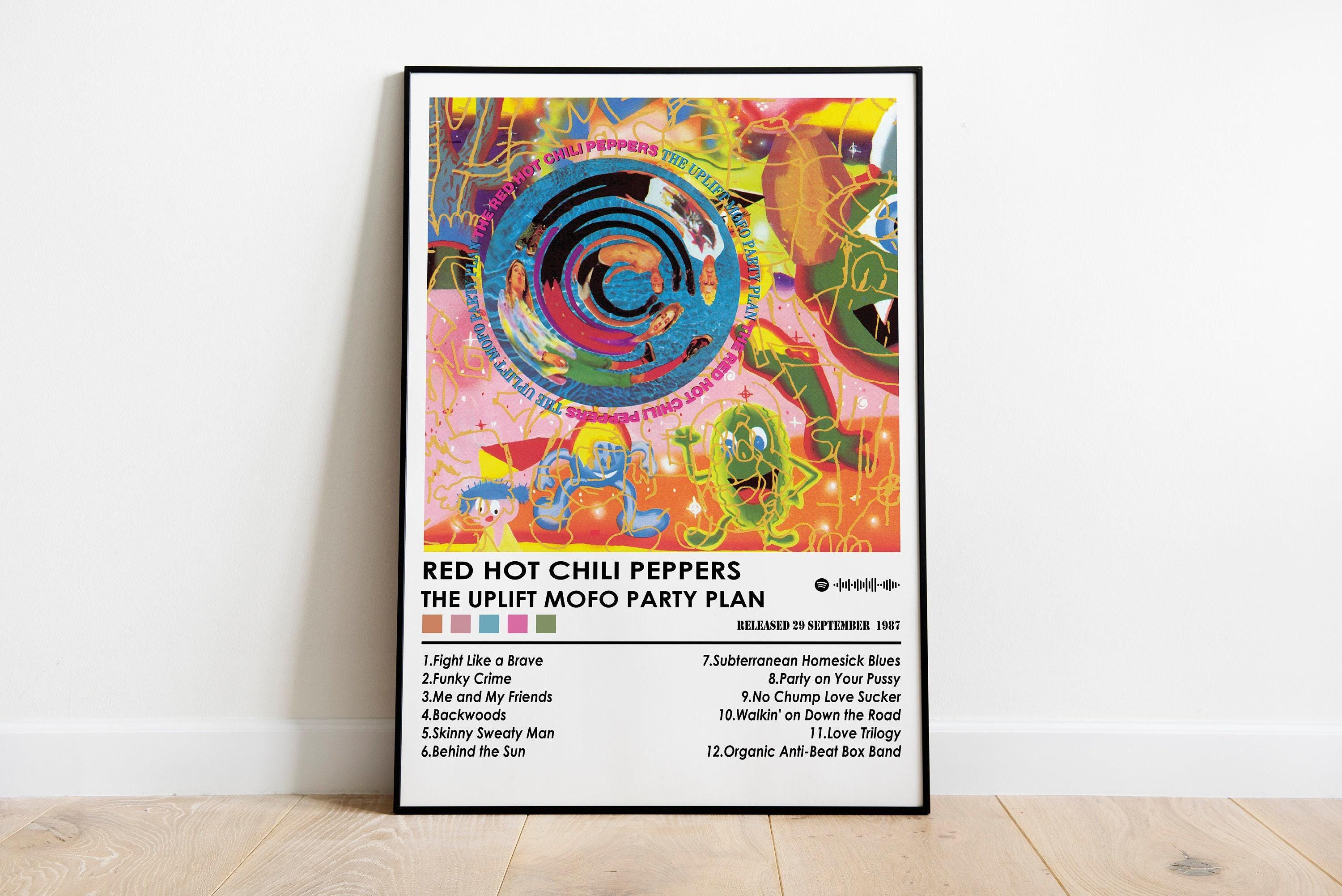 Red Hot Chili Peppers 'uplift Mofo' Album Cover Poster - Etsy