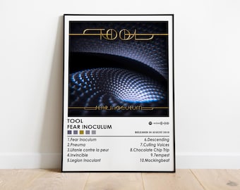 Tool Fear Inoculum Album Poster | Matte Finish Art Print