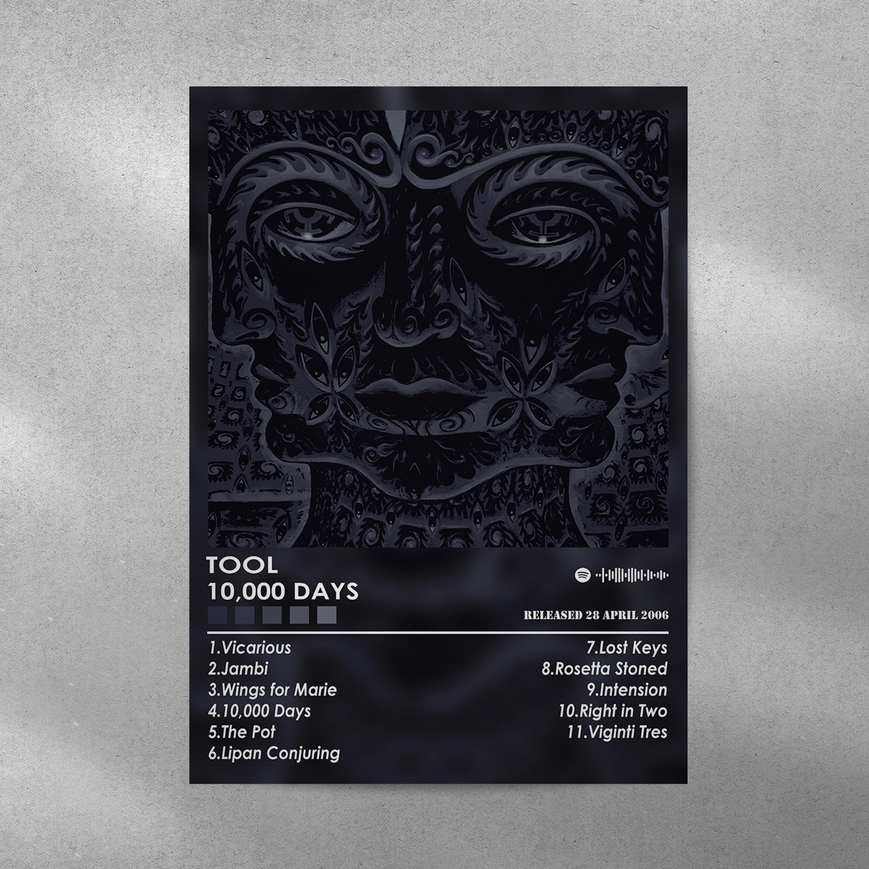 TOOL ポスター　10000 days（カラーメンバー） Tool '10,000 Days' Album Art Poster | Matte Music Print - Etsy