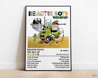 Beastie Boys 'The Mix-Up' Album Cover Poster | Music Room Decor
