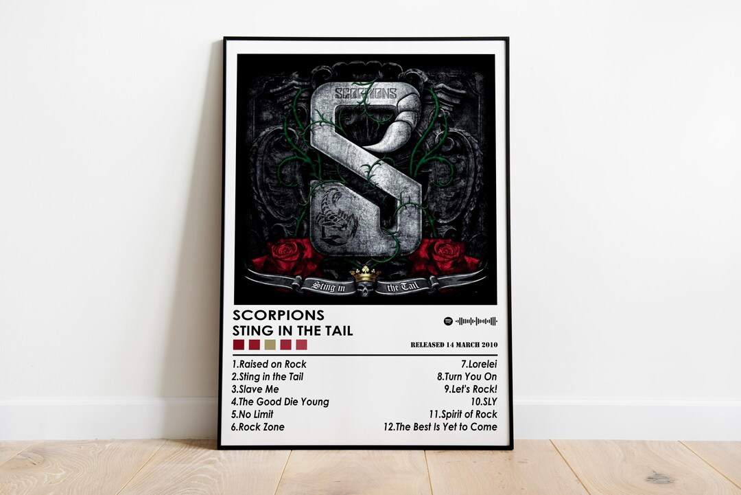 Scorpions Sting in the Tail Album Cover Poster | Music Wall Art - Etsy