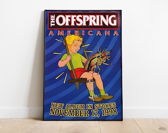 The Offspring Album Cover Poster: Music Wall Art Print