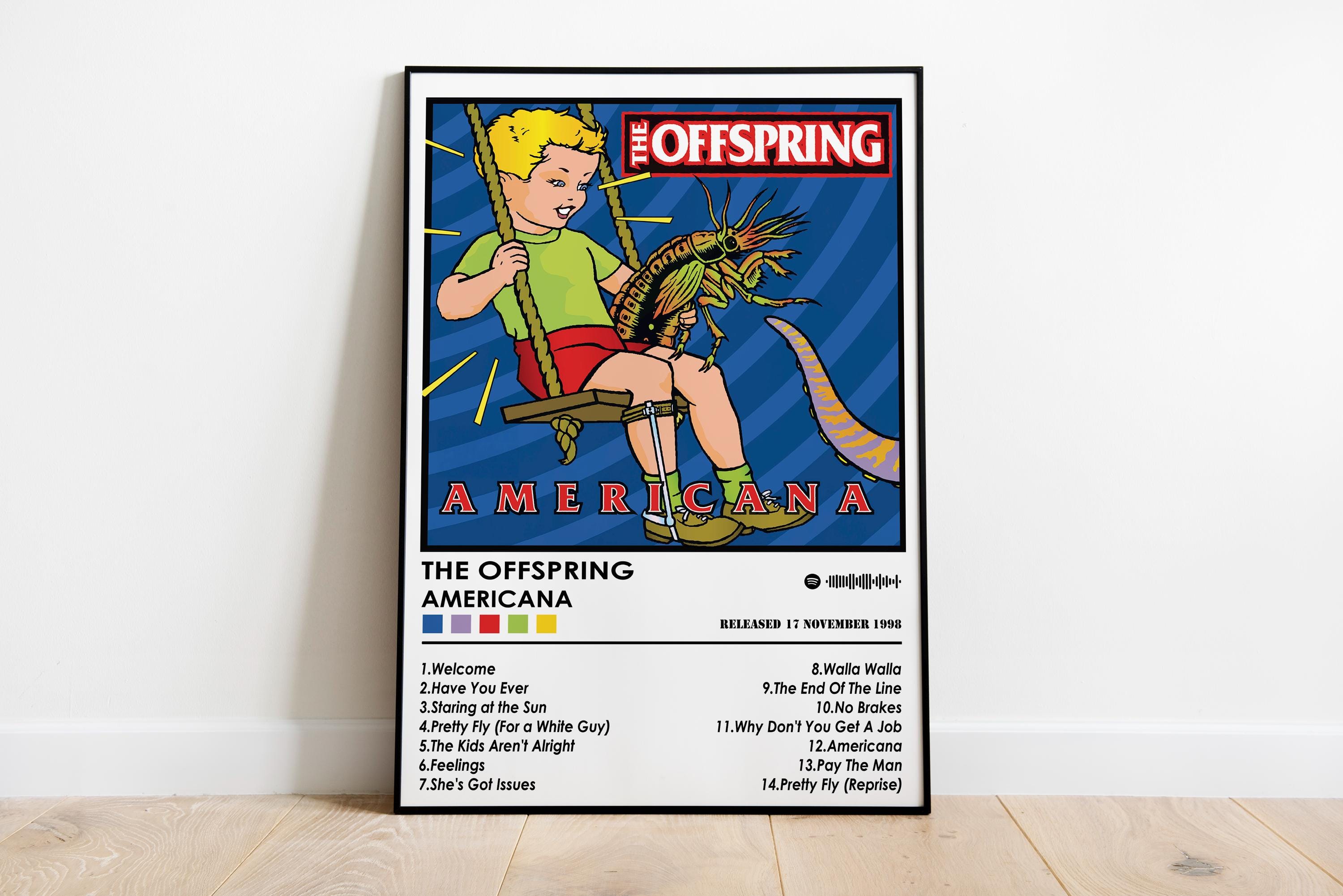【激レア品】THE OFFSPRING TEXTILE POSTER The Offspring 'americana' Album Art Poster | Music Decor - Etsy