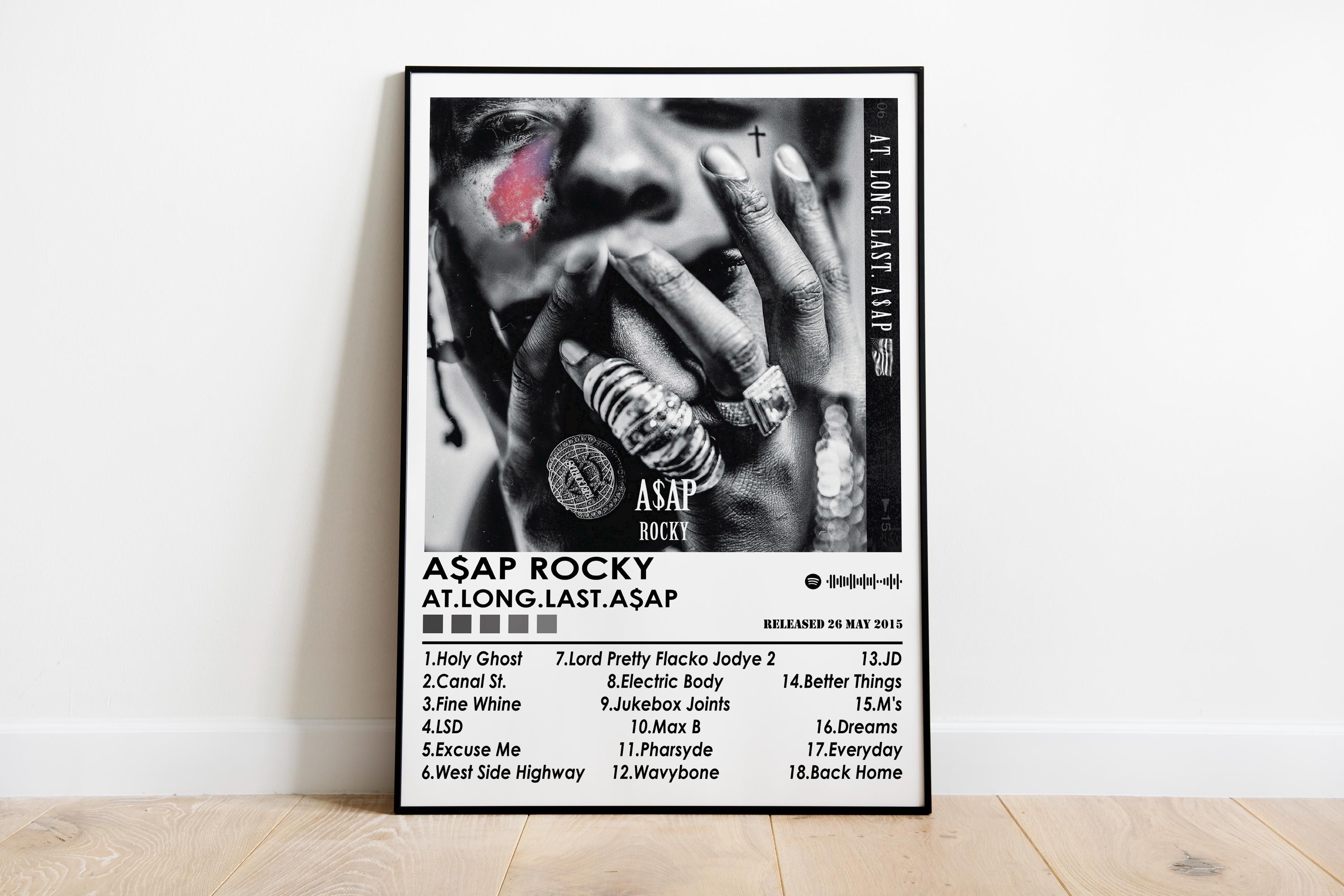 エイサップ・ロッキー「At Long Last Asap」アルバムカバーポスター