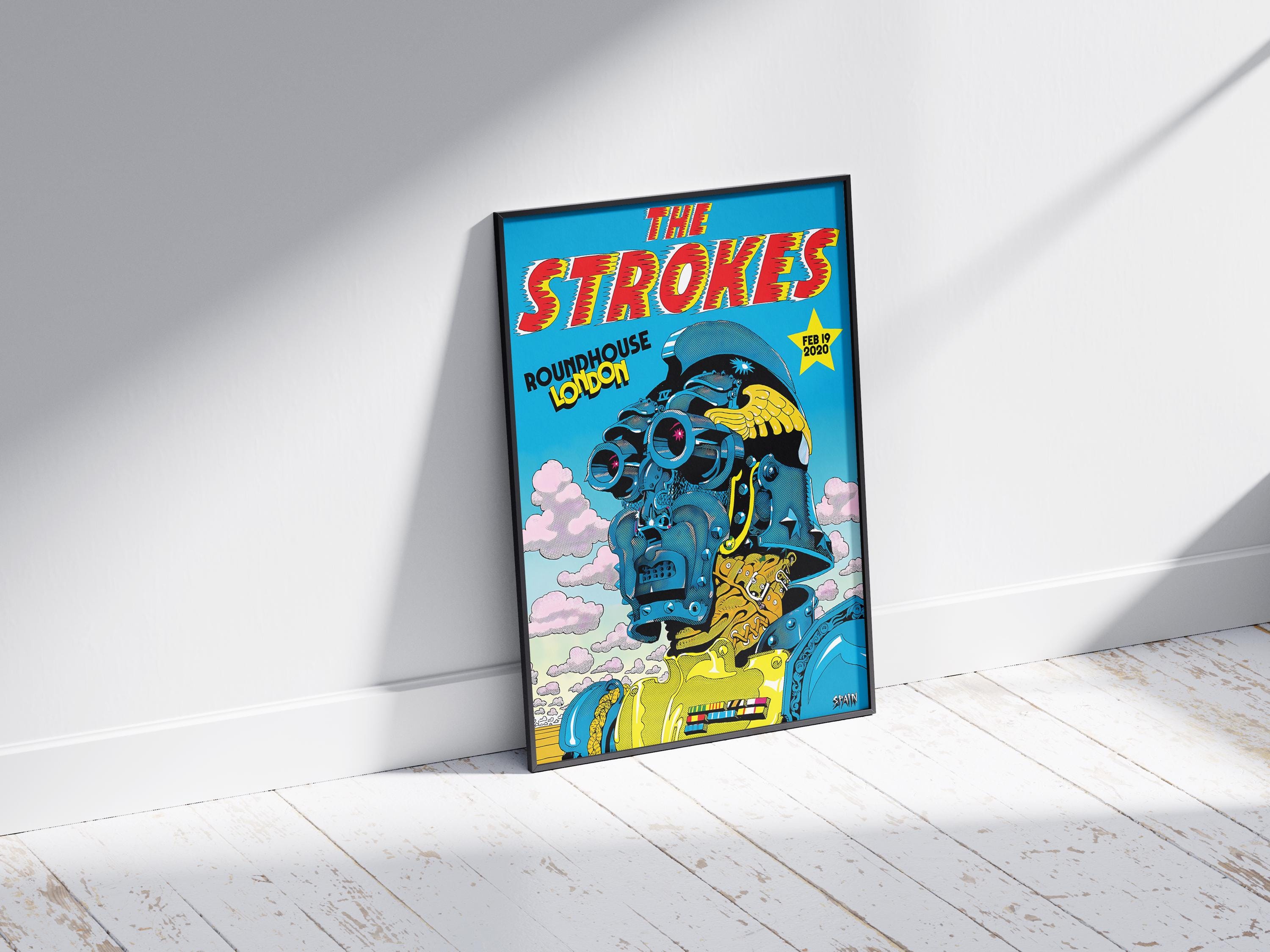 The Strokes 'the New Abnormal' Album Poster | Music Room Decor - Etsy