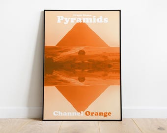 Frank Ocean Poster Print |  Music Poster | Album Cover Poster | Wall Decor | Music Gift | Room Decor