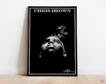 Chris Brown Poster | Album Cover Art, Musik Wand Decor