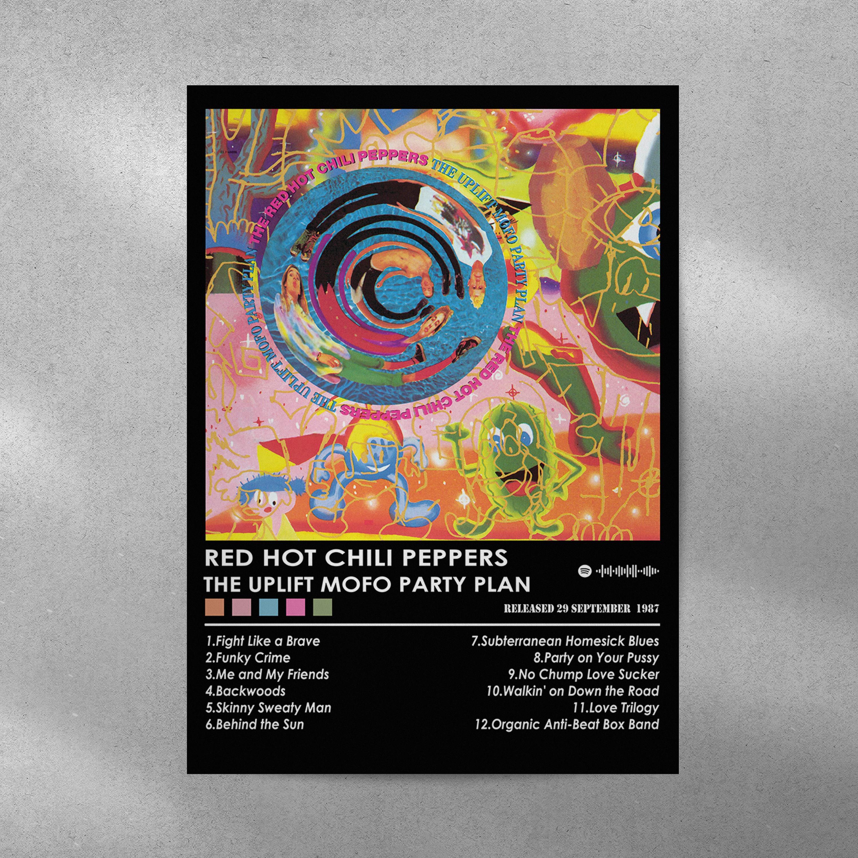 Red Hot Chili Peppers 'uplift Mofo' Album Cover Poster - Etsy