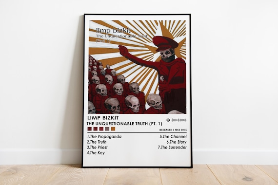 Limp Bizkit 'the Unquestionable Truth' Album Cover Poster - Etsy