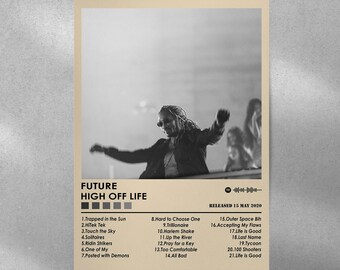 Future High off Life Album Cover Poster | Music Room Decor - Etsy