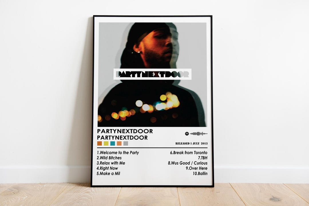 Partynextdoor Poster Print Party Next Door Album Poster Music partynextdoor-poster-print-party-next-door-album-poster-music