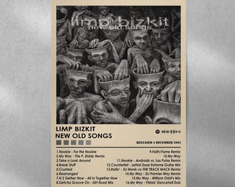Limp Bizkit Poster Print New Old Songs Album Poster Music