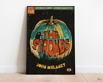 The Strokes Poster | New Abnormal Album Art, Music Decor
