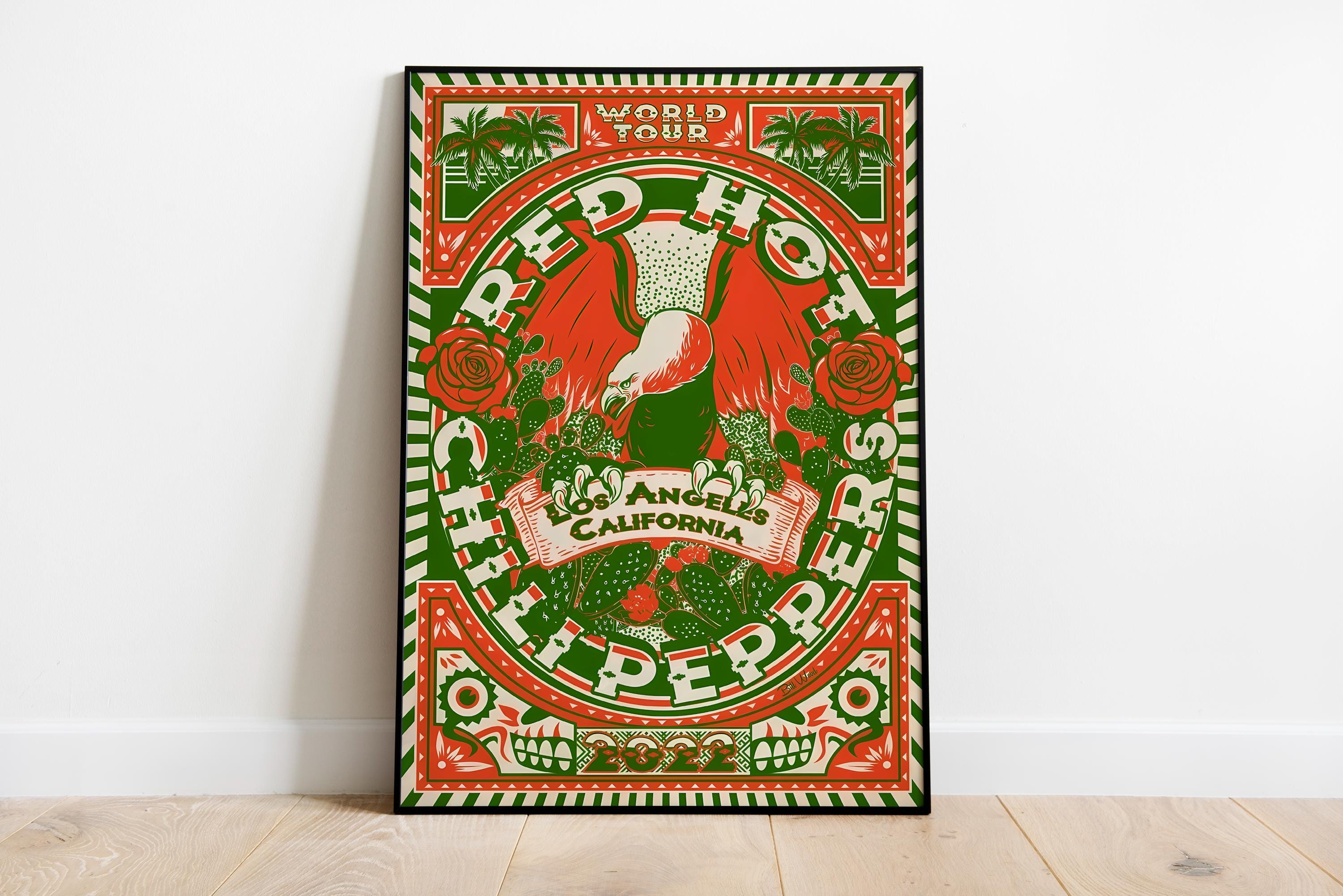 Red Hot Chili Peppers Art - Etsy