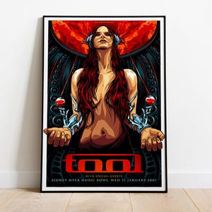 Tool Poster Print |  Music Poster | Album Cover Poster | Wall Decor | Music Gift | Room Decor