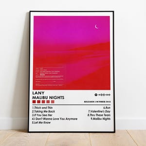 Lany Tour Poster - Etsy