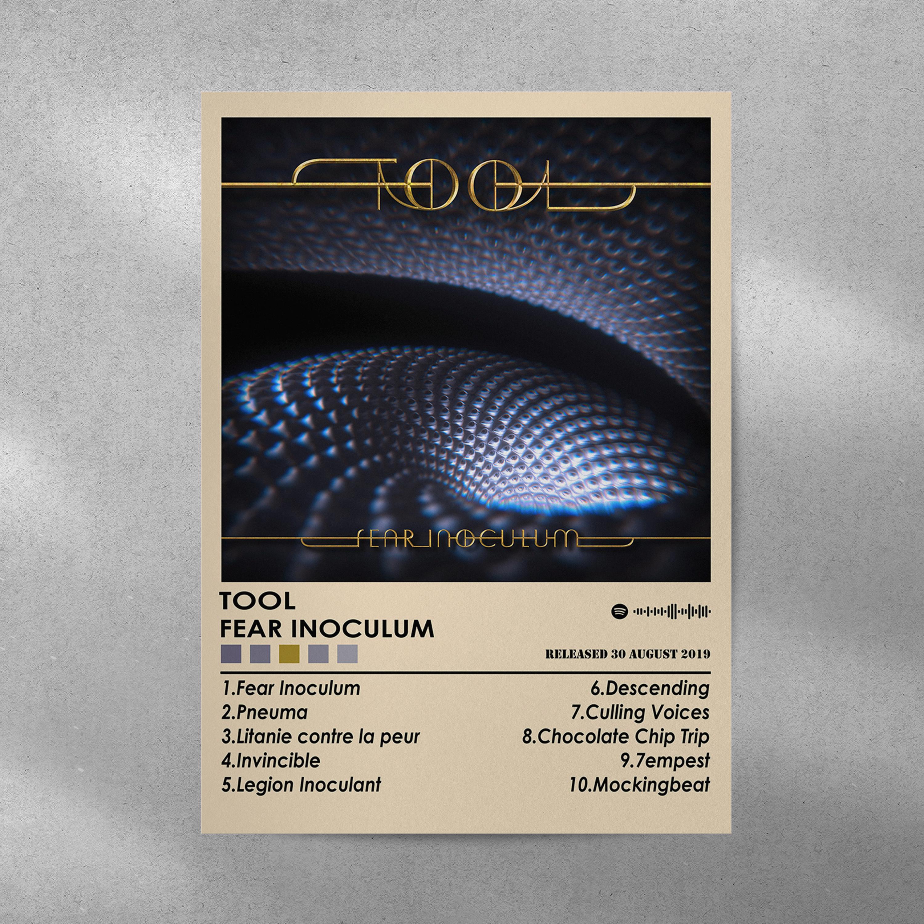 Tool Fear Inoculum Album Poster | Matte Finish Art Print - Etsy
