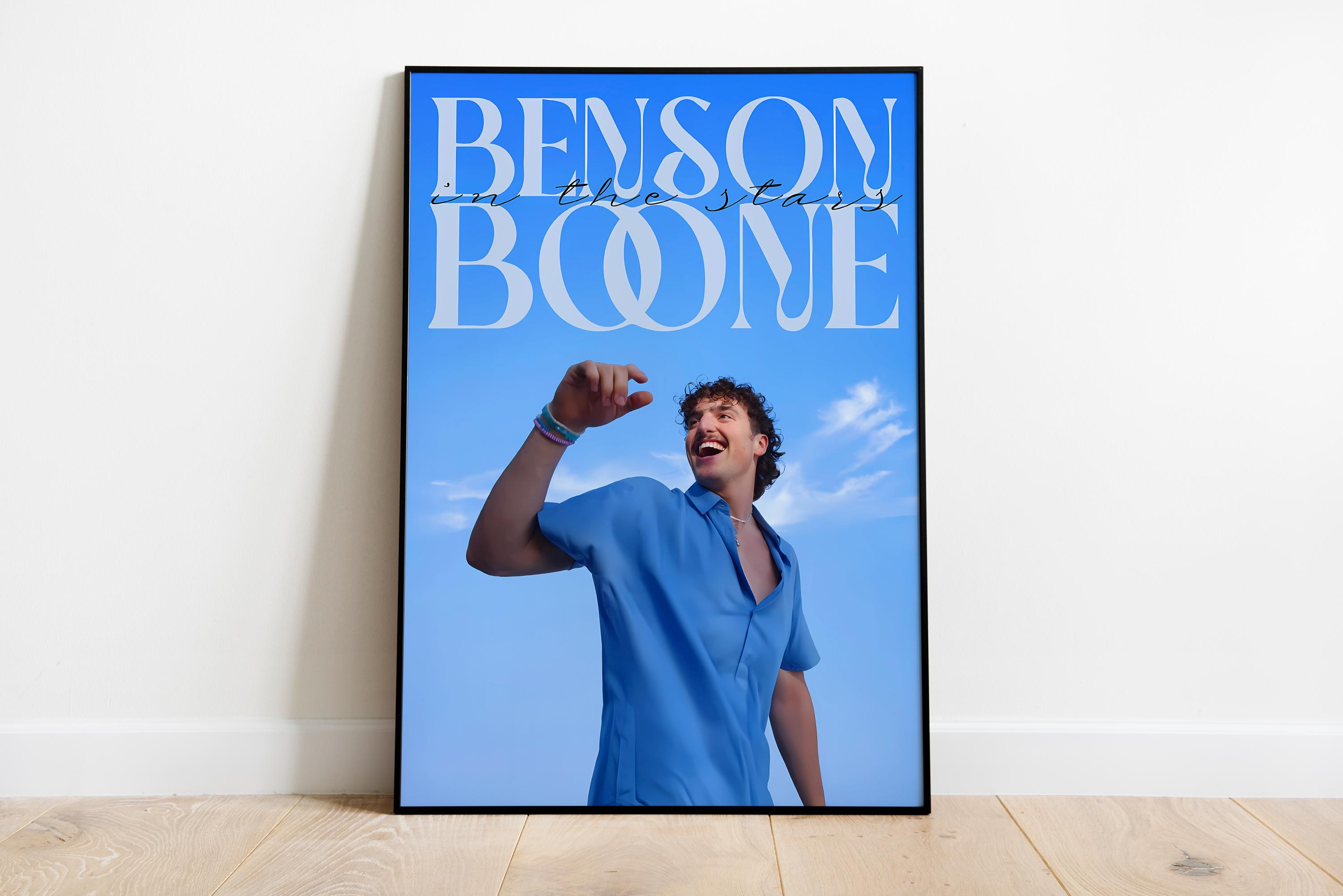 Music Album Canvas Posters Benson Music Album Canvas Poster Set - 6 Piece Wall Art Collection For Living Room & Bedroom | 8x12 Inch Frameless Decor Home Decoration Canvas