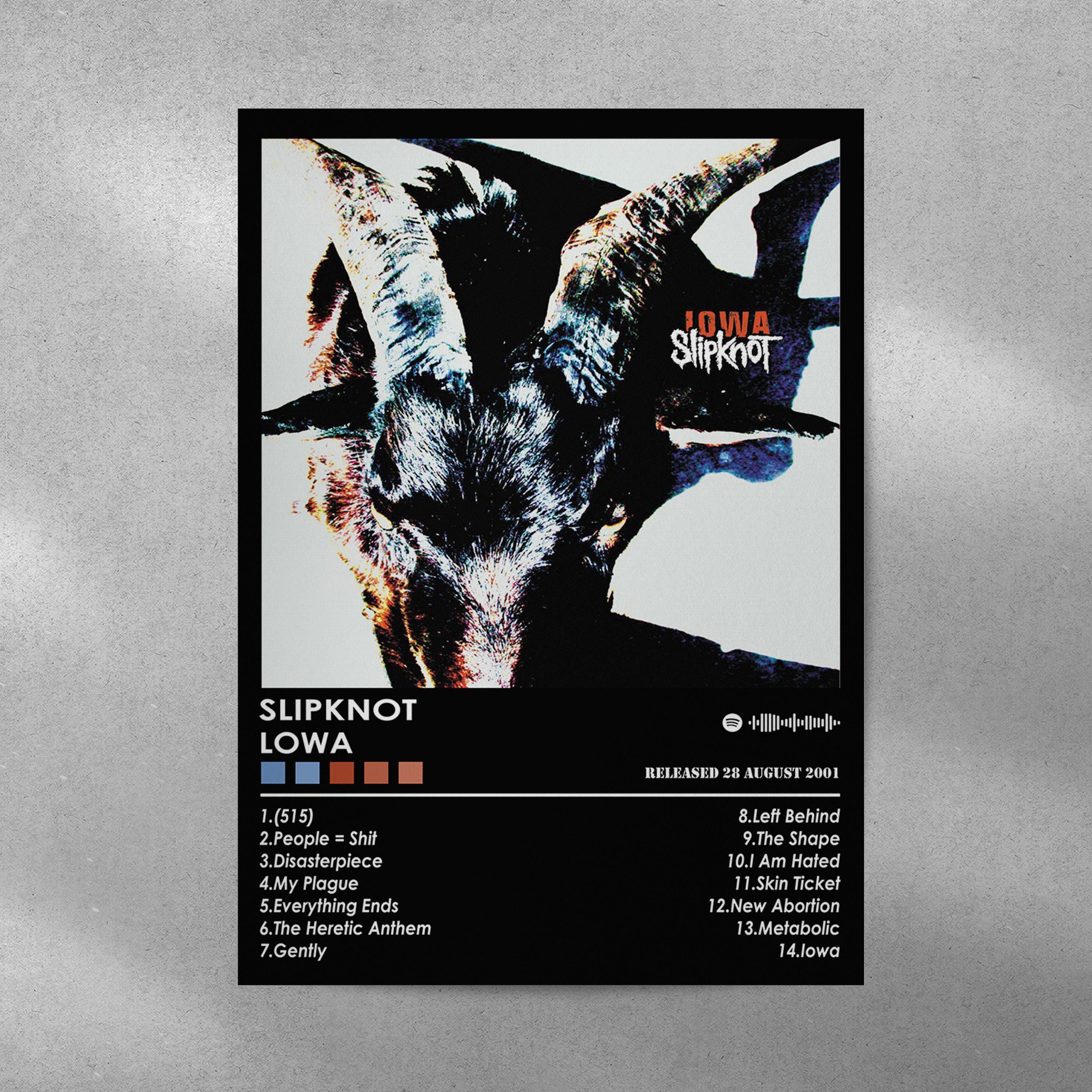 Slipknot Iowa Album Cover Poster | Music Wall Art Print - Etsy