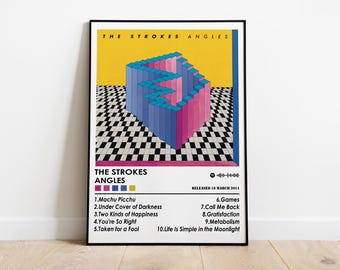 The Strokes - Angles Album Cover Art Print | Music Poster