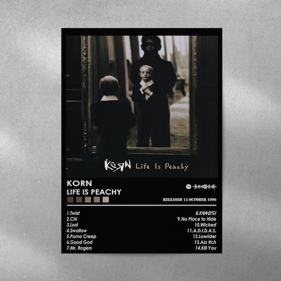 Korn 'life is Peachy' Album Poster | Matte Music Print - Etsy