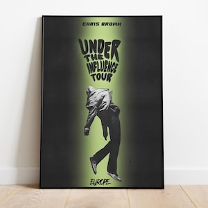 Chris Brown Poster Print |  Music Poster | Album Cover Poster | Wall Decor | Music Gift | Room Decor