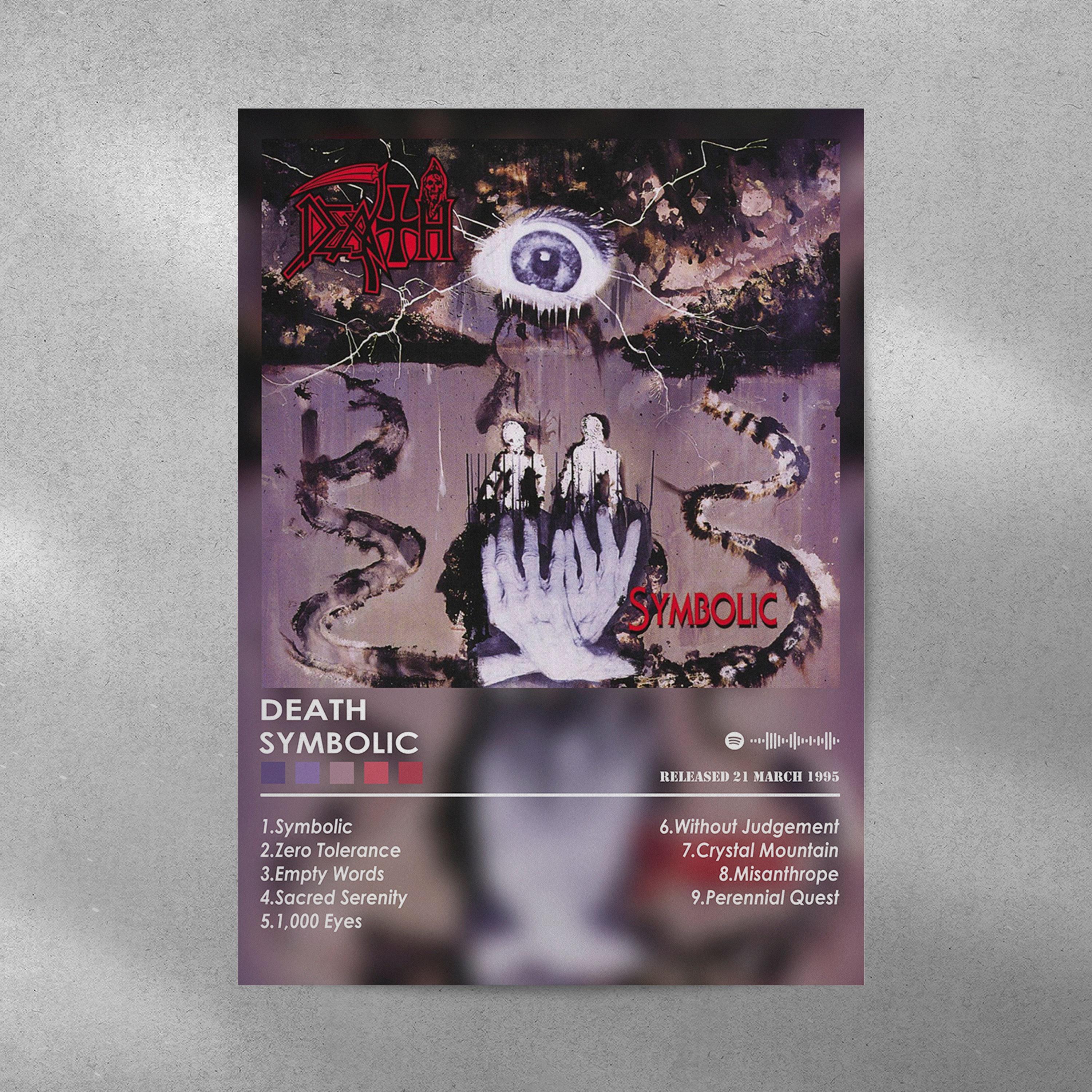 Death Symbolic Album Cover Poster | Music Room Decor - Etsy