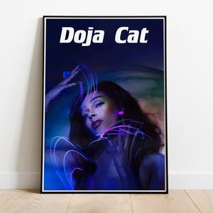 Doja Cat Poster Print |  Music Poster | Album Cover Poster | Wall Decor | Music Gift | Room Decor