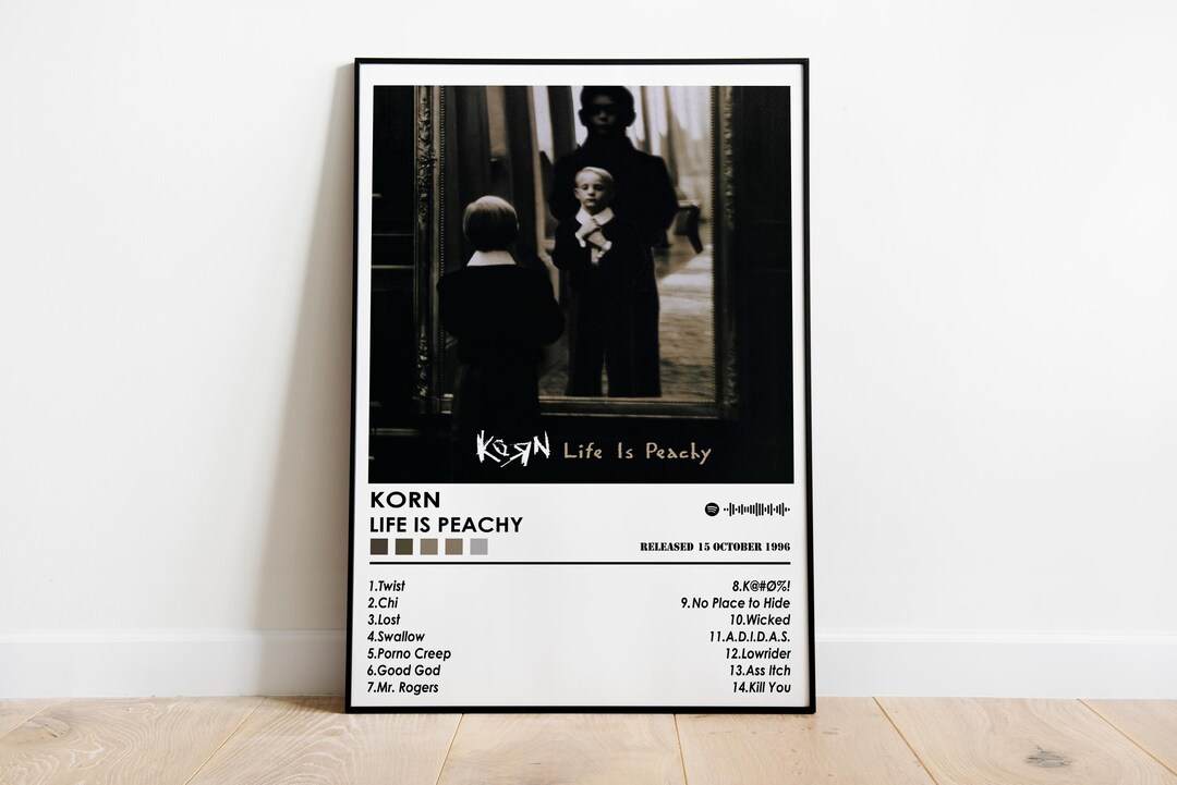 Korn 'life is Peachy' Album Poster | Matte Music Print - Etsy