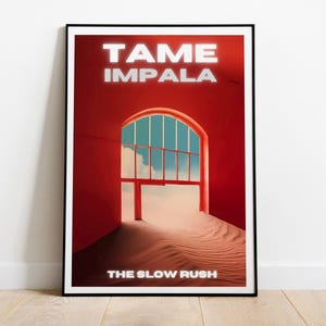 Tame Impala Poster Print |  Music Poster | Album Cover Poster | Wall Decor | Music Gift | Room Decor